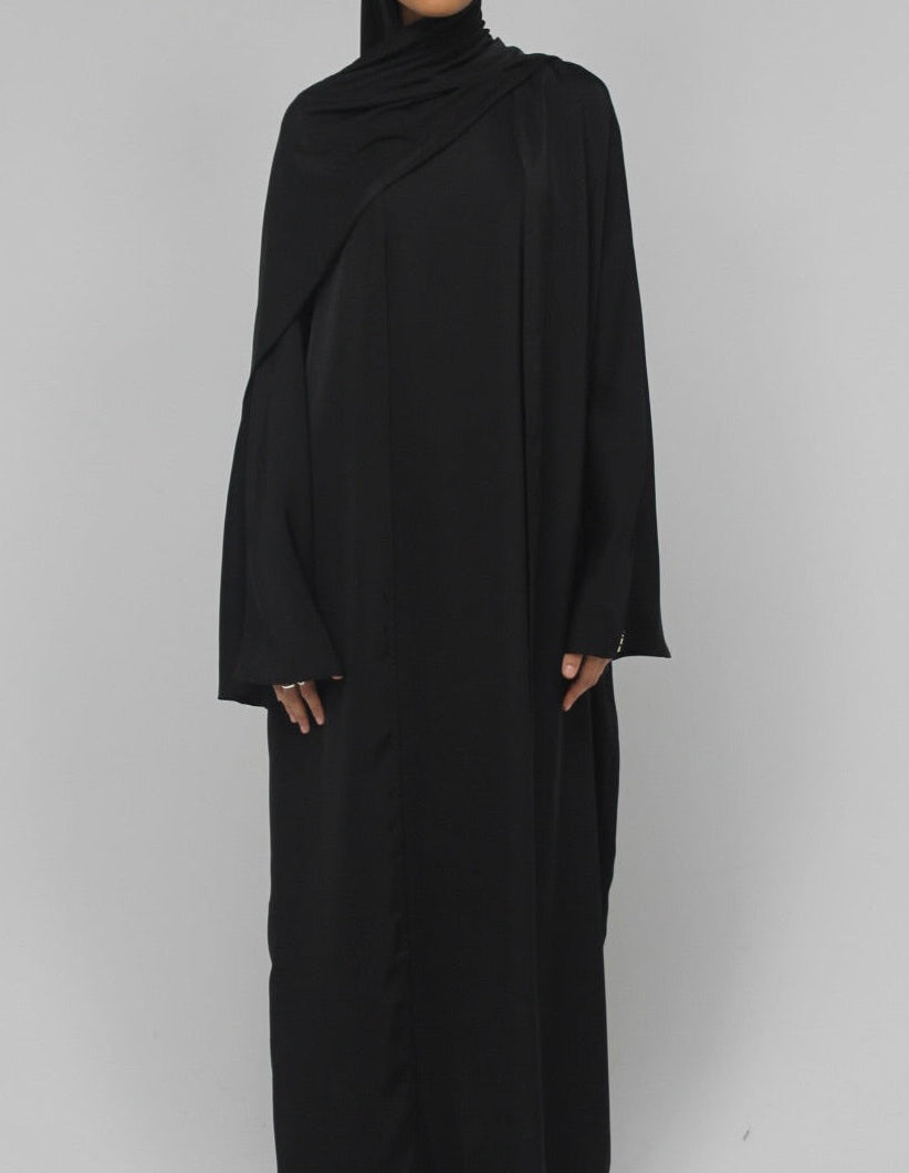 SIGNATURE ABAYA - NOIR ECLIPSE