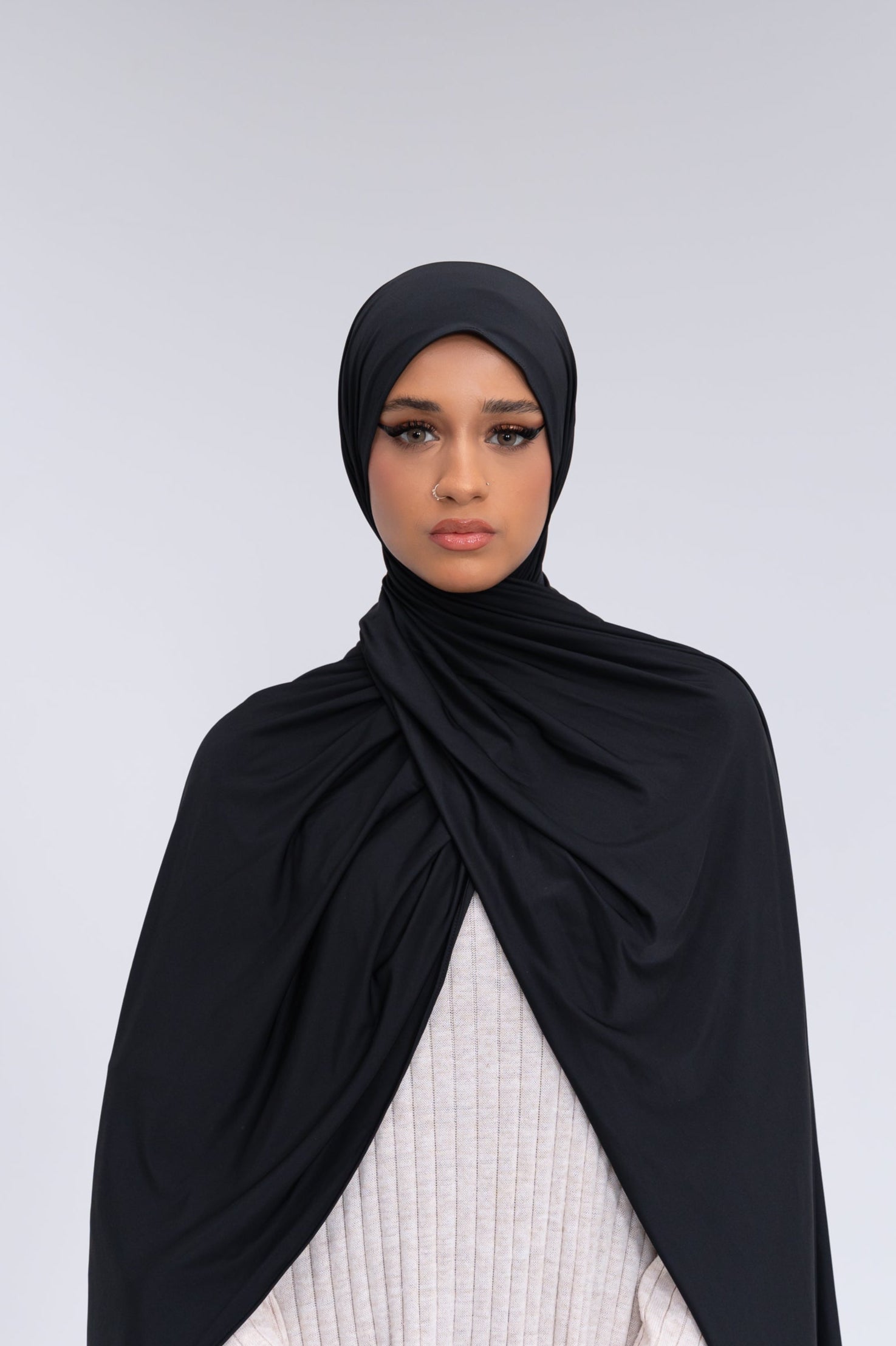 Liquid Jersey - Noir Eclipse