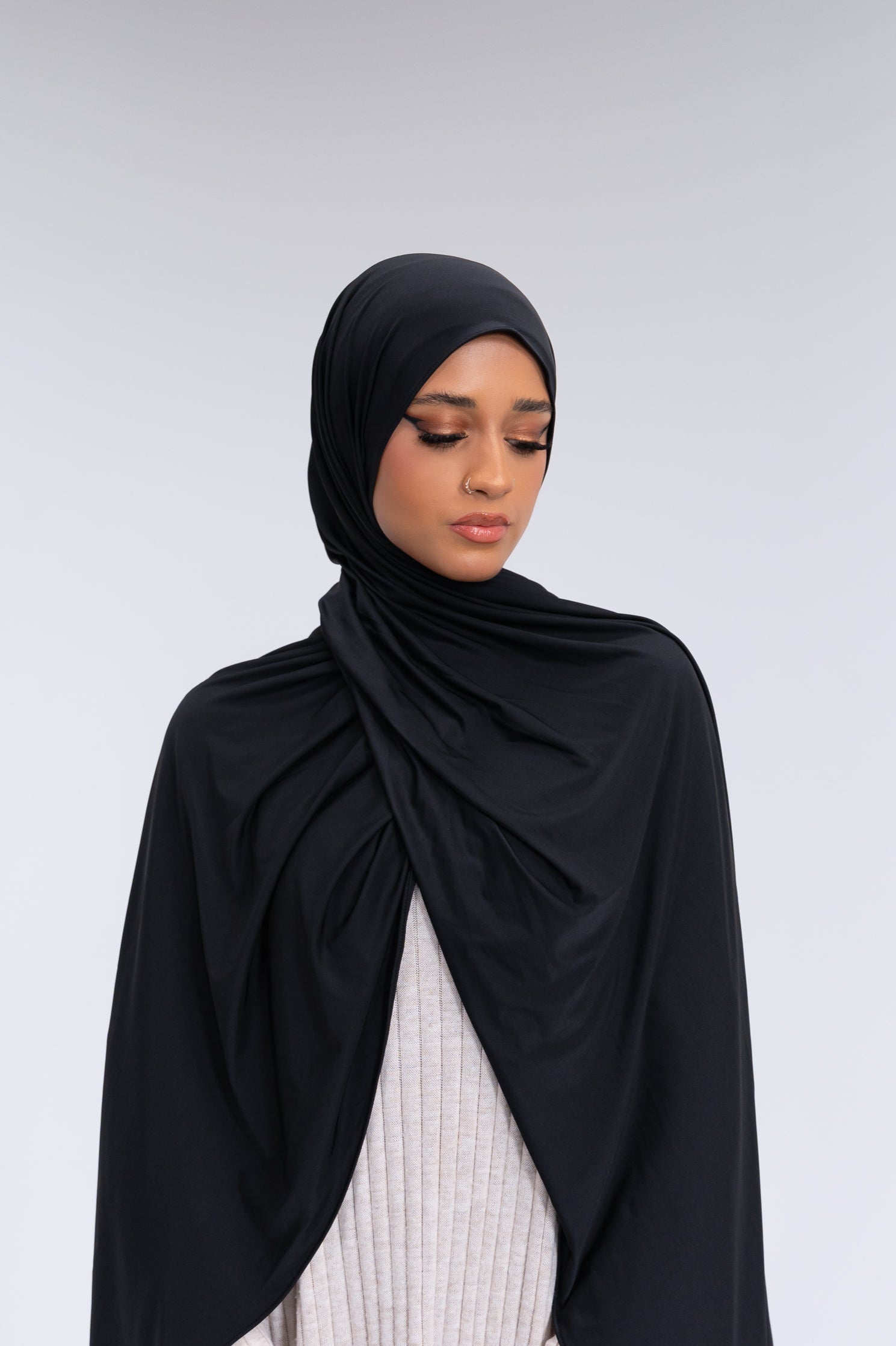 Liquid Jersey - Noir Eclipse