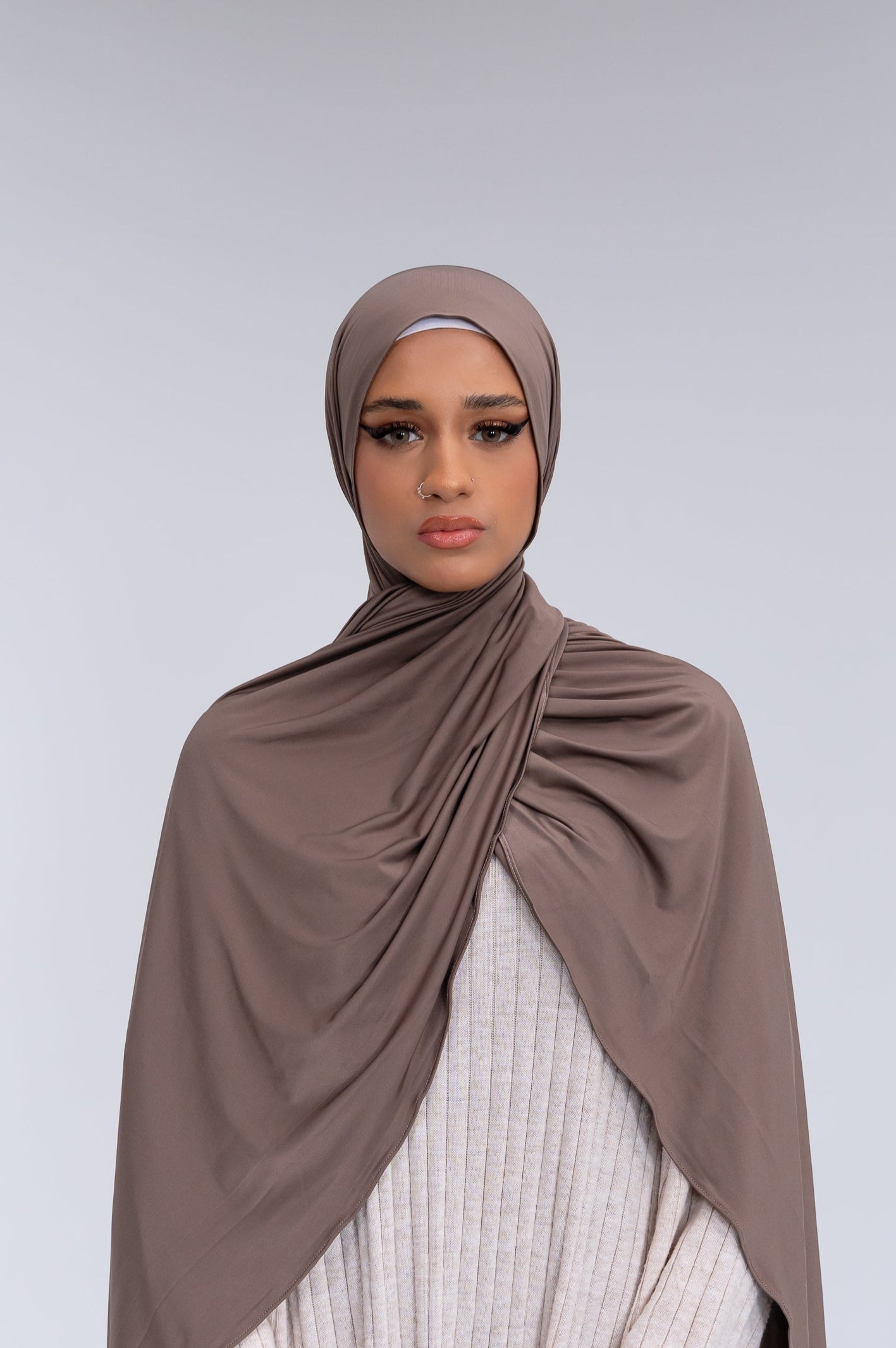 Liquid Jersey - Stone Taupe