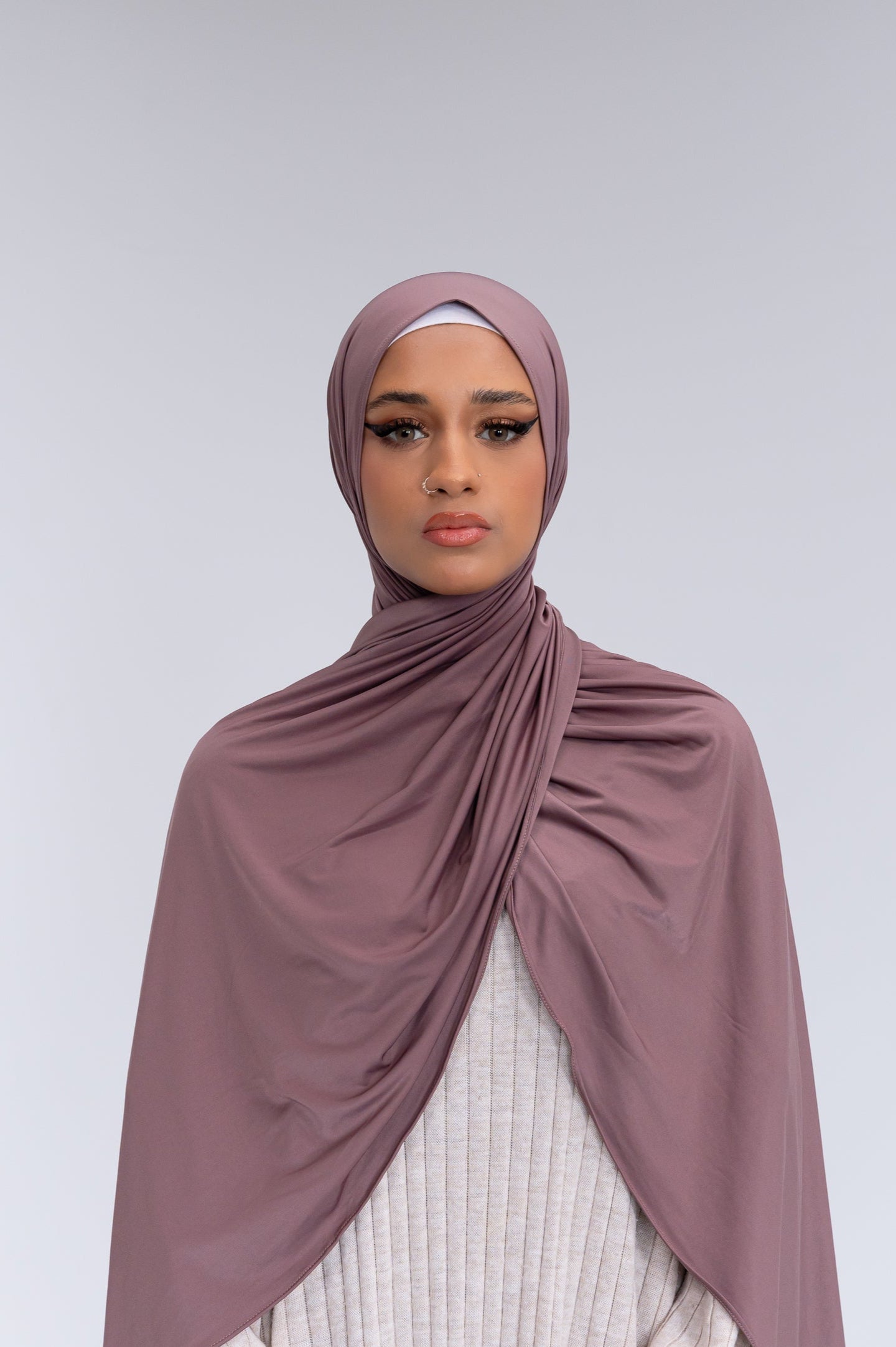 Liquid Jersey - Ash Mauve