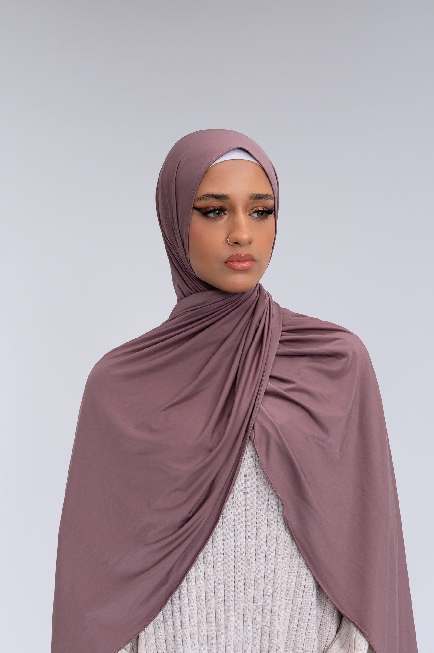 Liquid Jersey - Ash Mauve