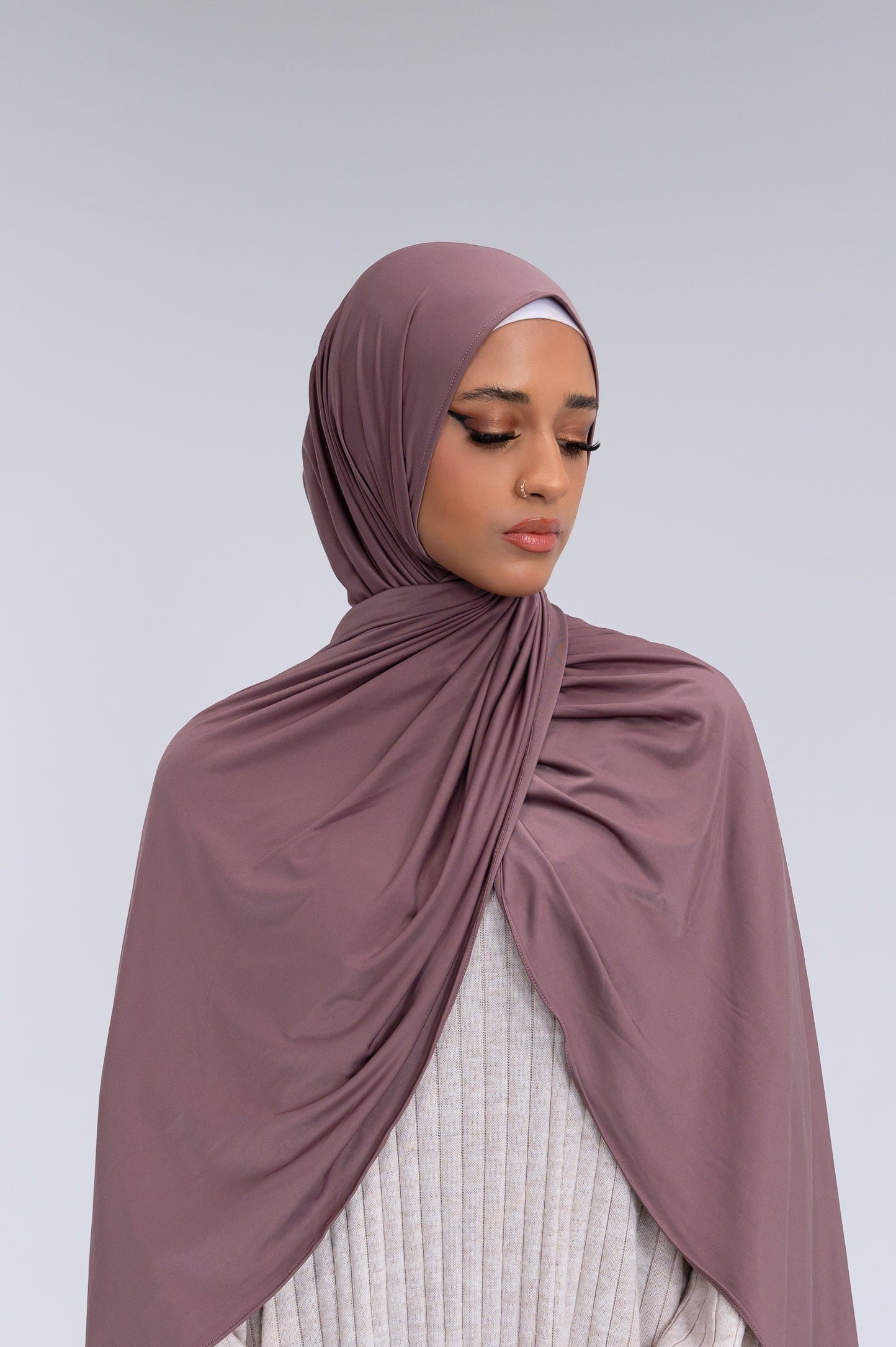 Liquid Jersey - Ash Mauve