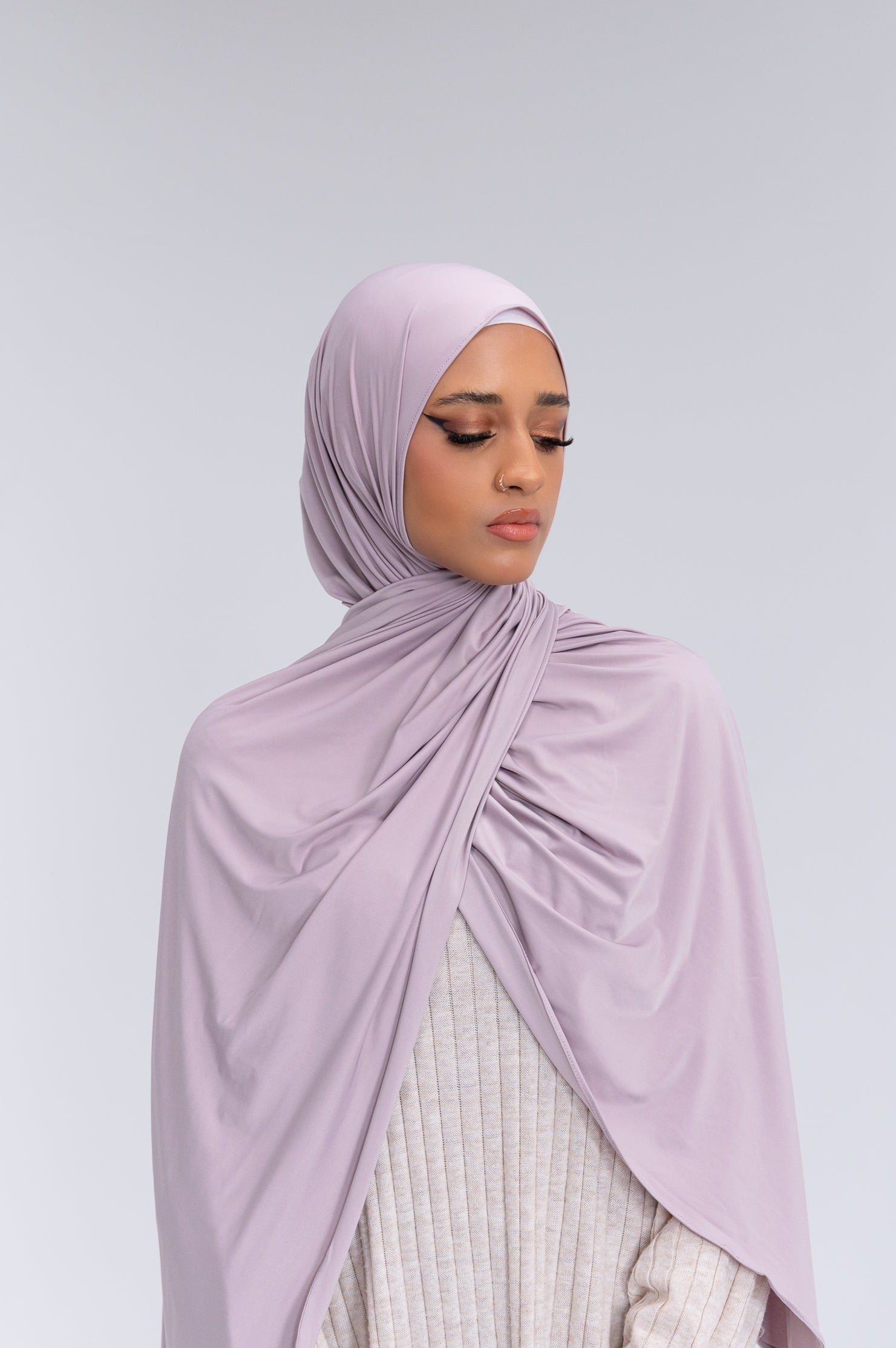 Liquid Jersey - Soft Purple