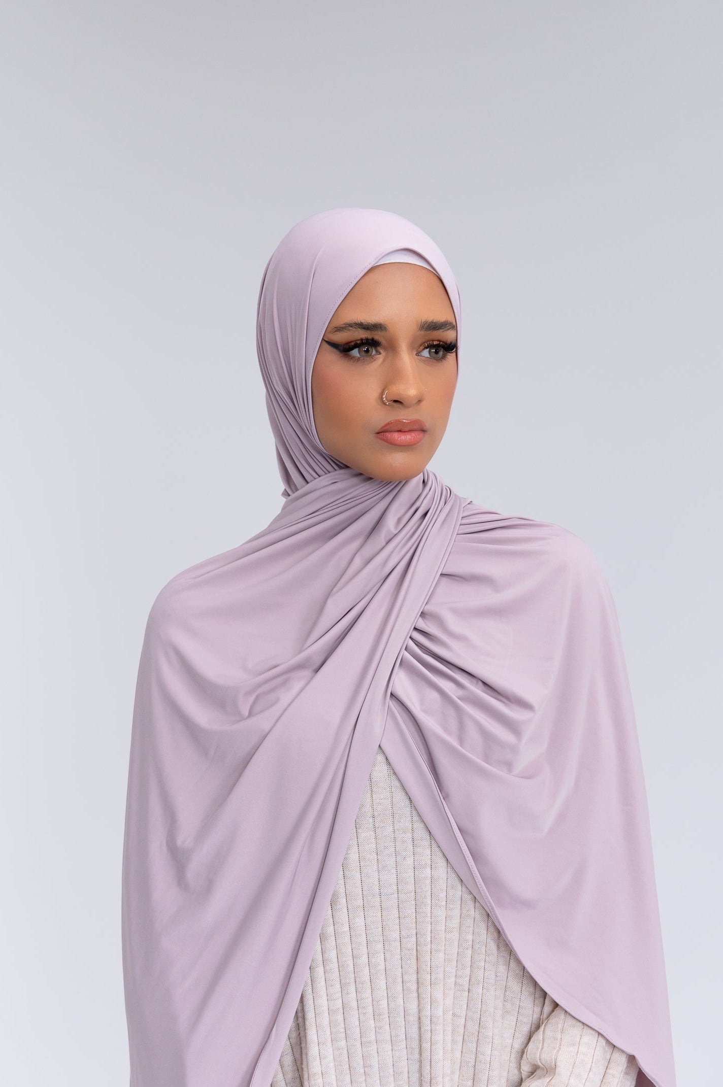 Liquid Jersey - Soft Purple