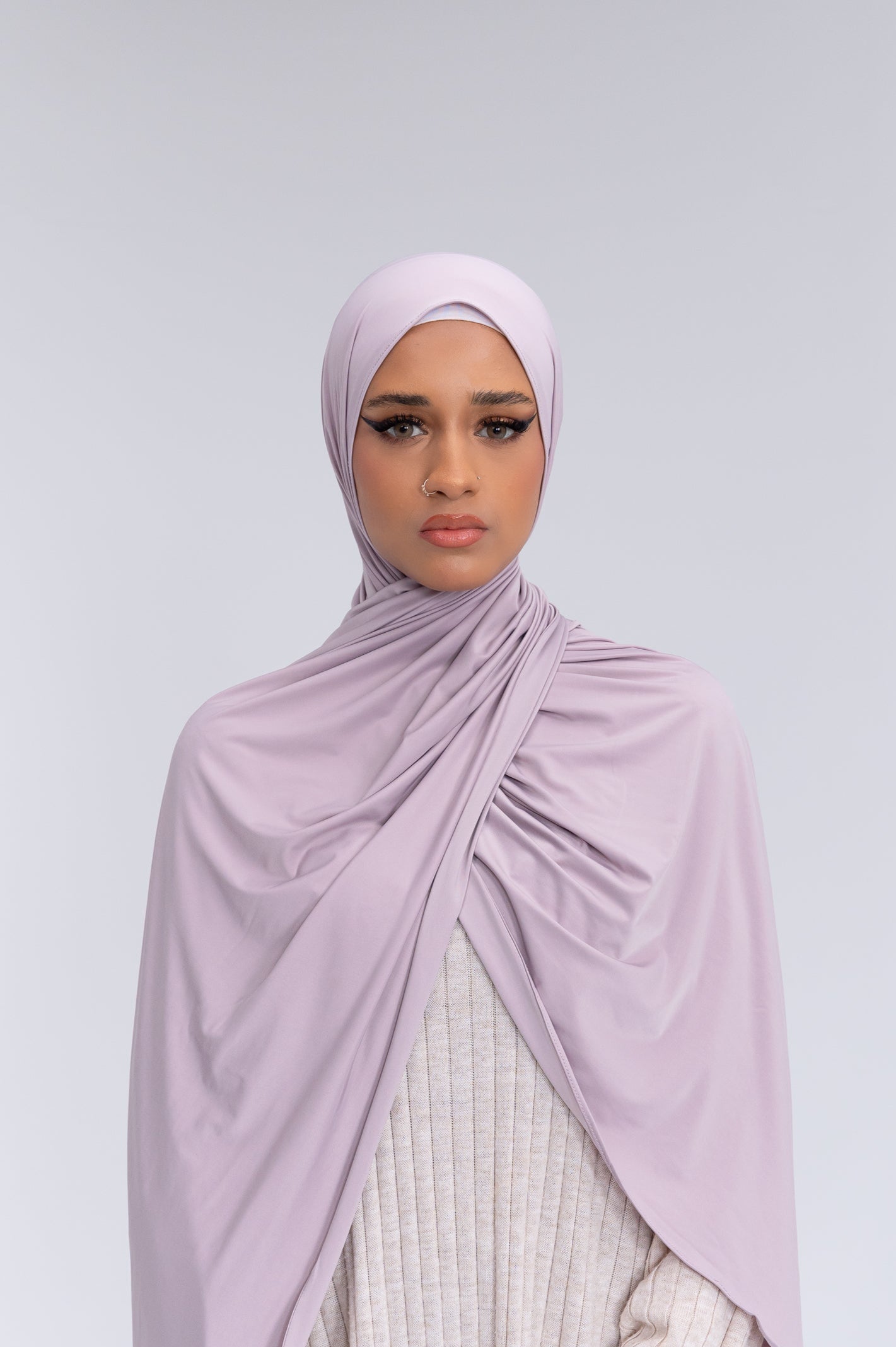 Liquid Jersey - Soft Purple