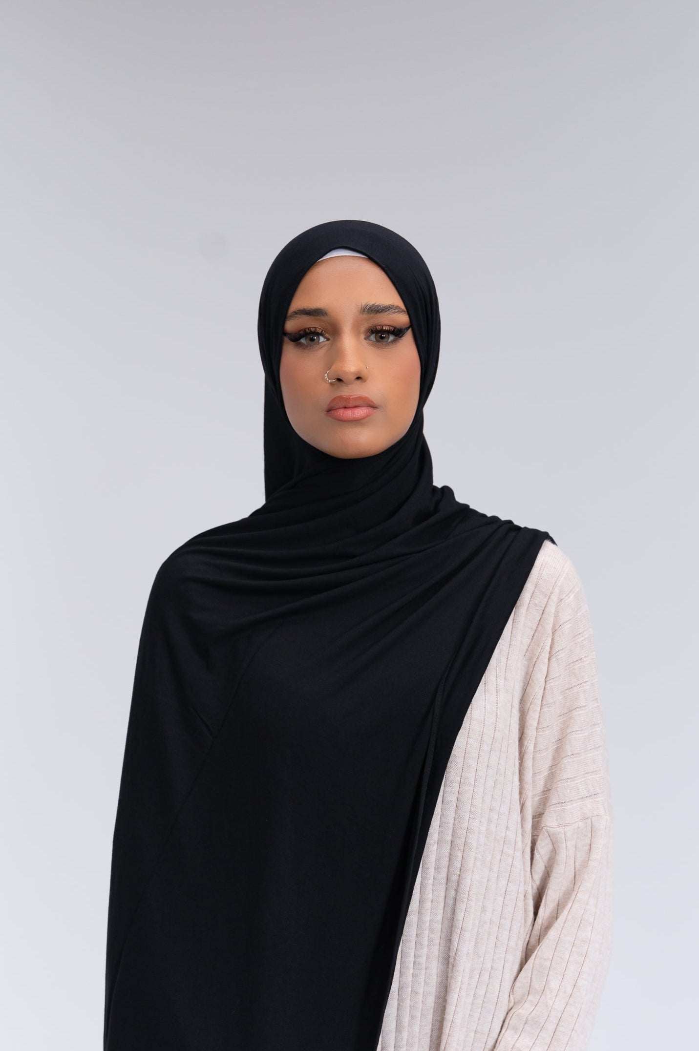 Bamboo Jersey - Noir Eclipse