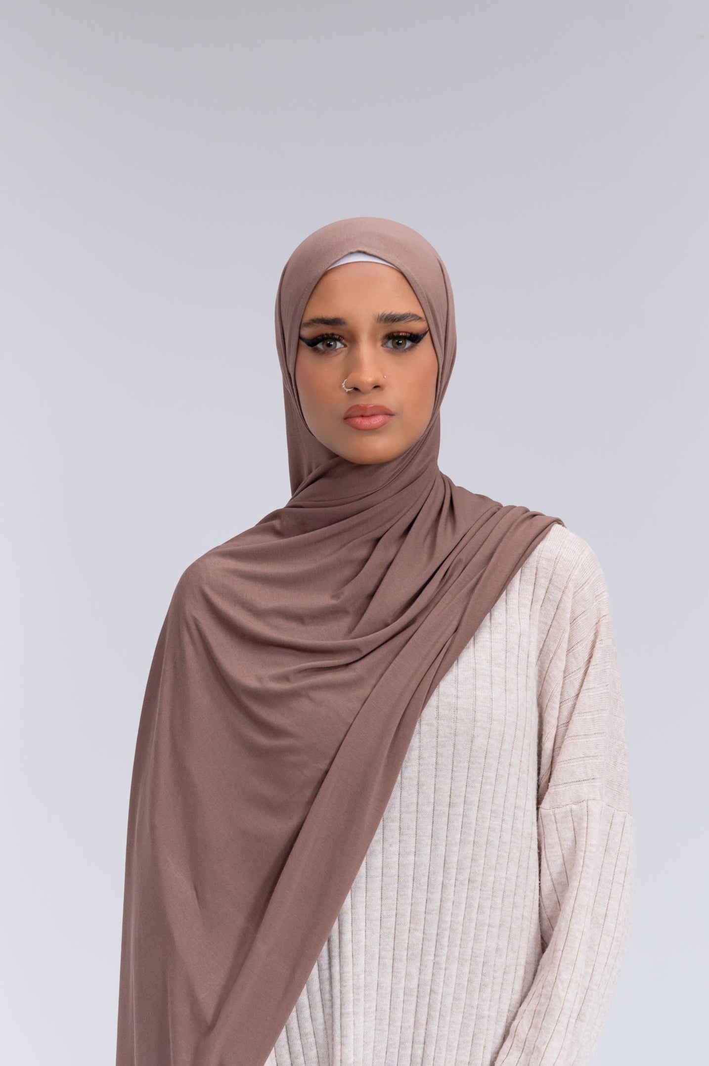 Bamboo Jersey - Ash Brown