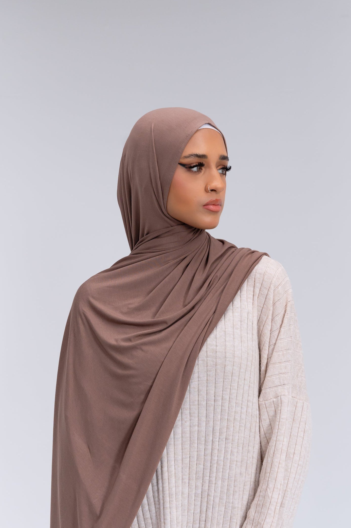 Bamboo Jersey - Ash Brown