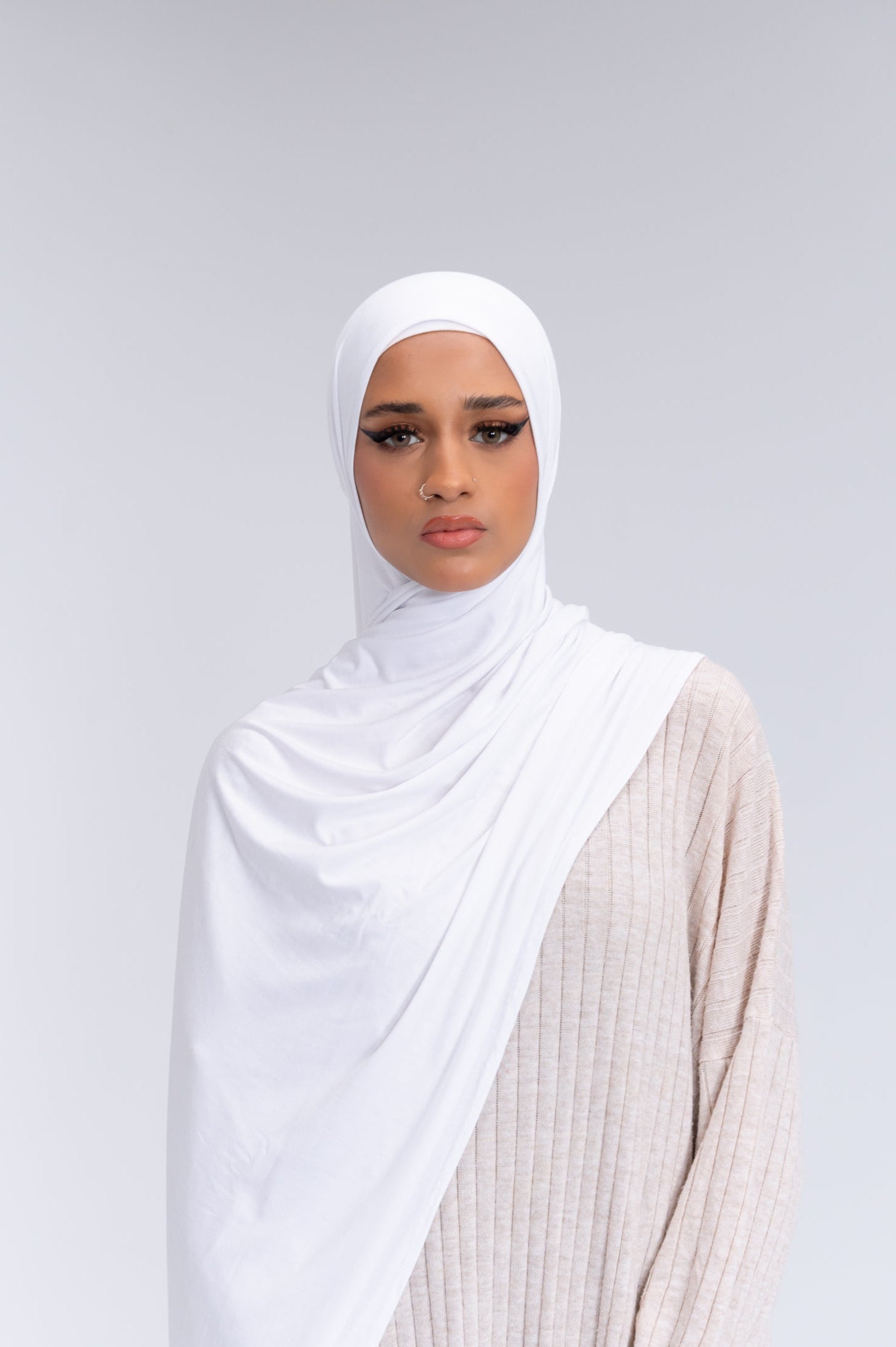 Bamboo Jersey - Cloud White