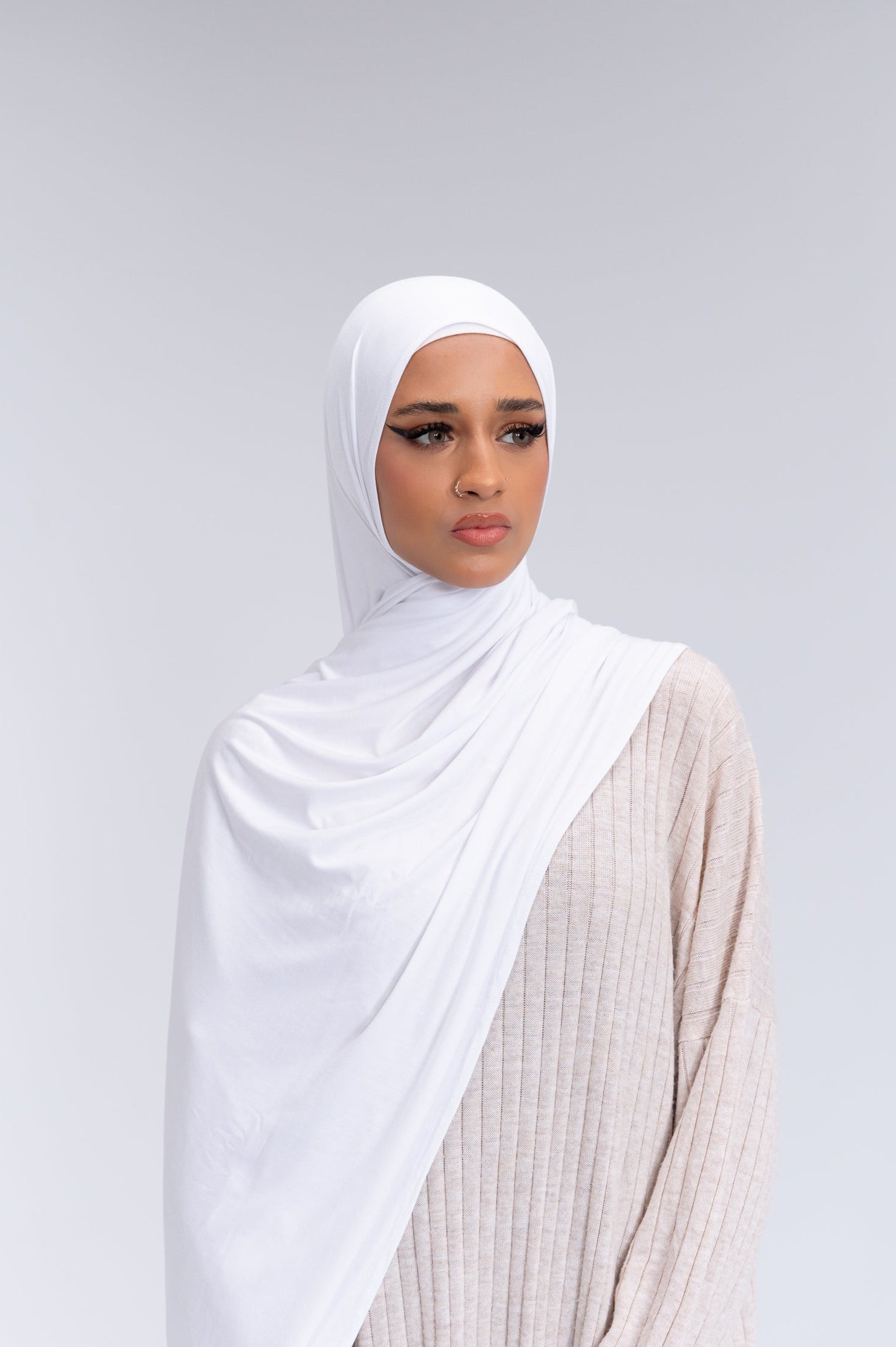 Bamboo Jersey - Cloud White