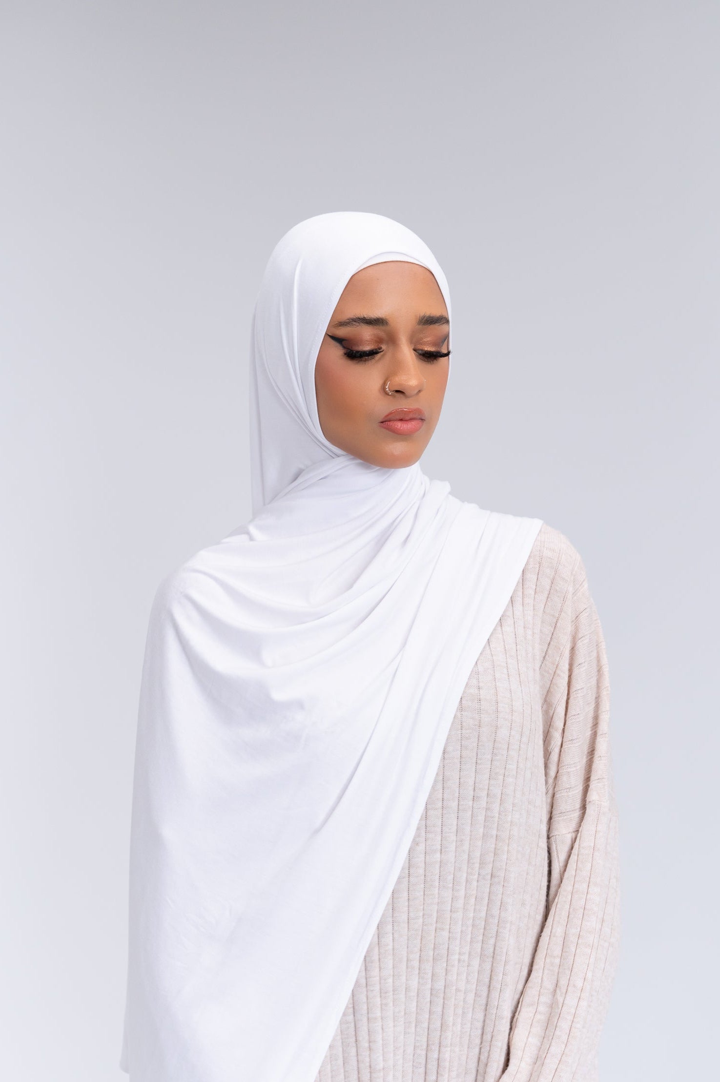 Bamboo Jersey - Cloud White