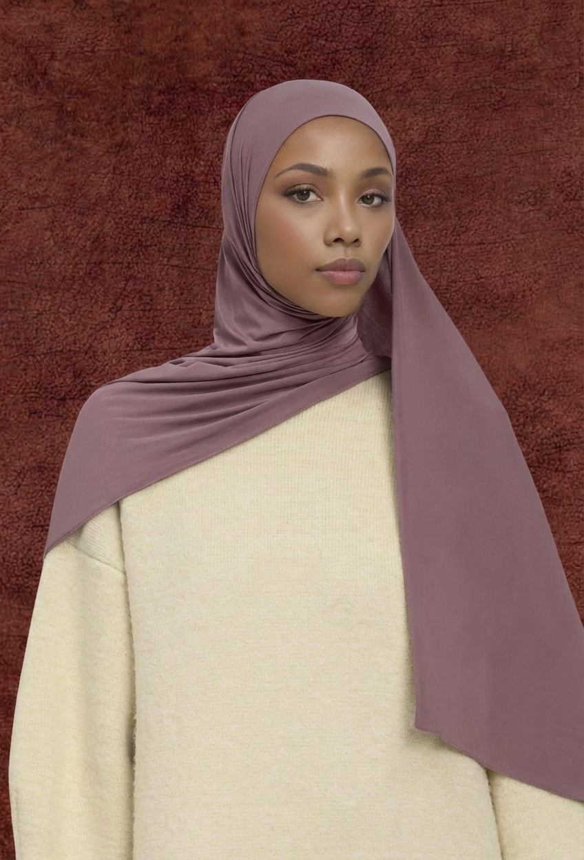 Liquid Jersey - Ash Mauve